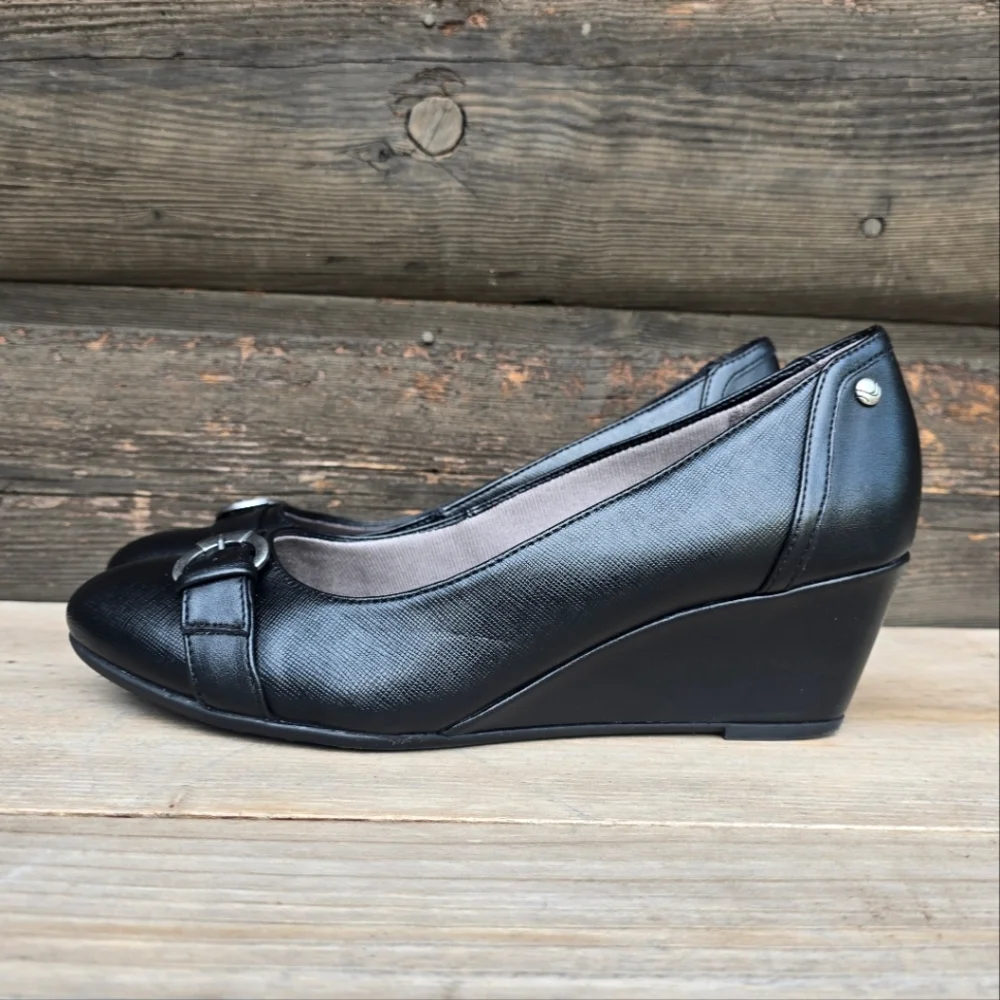 Life Stride Julep Y2K Office Siren Revival  Comfort Wedge Pump 10M
